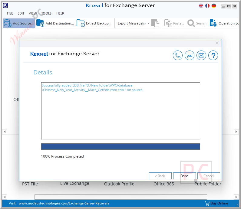 process completed kernel for edb to pst converter process completed kernel for edb to pst converter