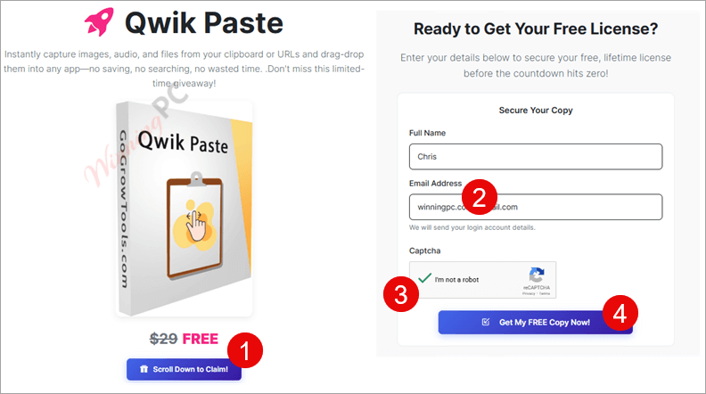 Qwik Paste 终身个人许可证