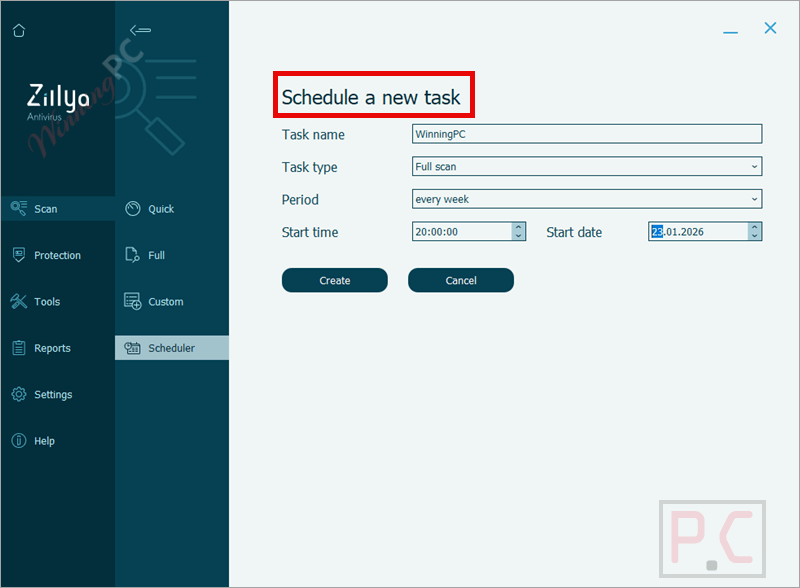 schedule zillya аntivirus schedule zillya аntivirus