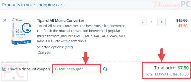 tipard all music converter coupon code tipard all music converter coupon code