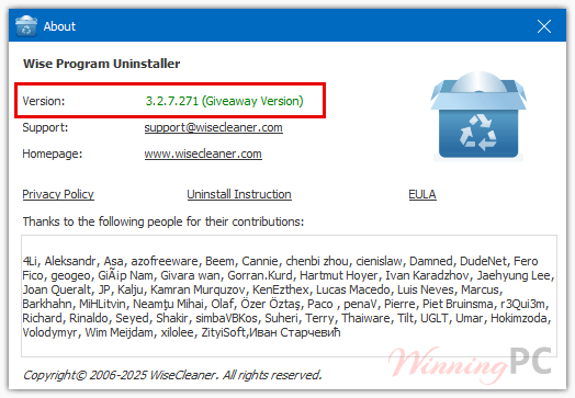 Wise Program Uninstaller PRO 终身授权