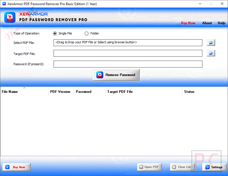 xenarmor pdf password remover pro free code XenArmor PDF Password Remover Pro