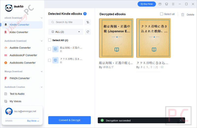 bookfab kindle converter decryption bookfab kindle converter decryption