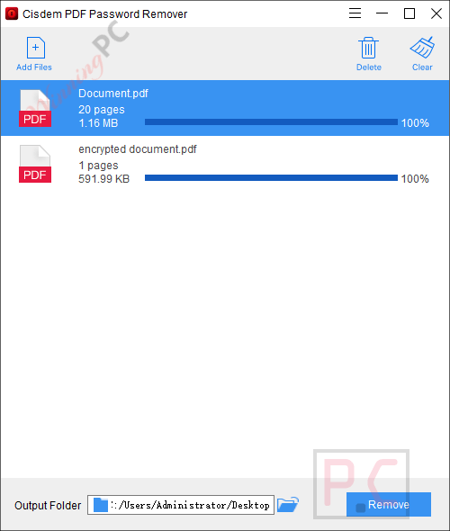 cisdem pdf password remover successful cisdem pdf password remover successful
