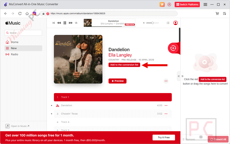 conversion list muconvert apple music converter conversion list muconvert apple music converter