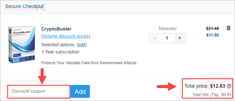cryptobuster coupon code