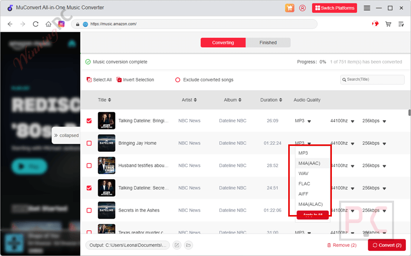 format muconvert amazon music converter format muconvert amazon music converter