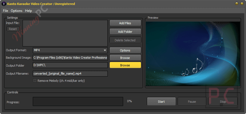 kanto video karaoke creator main screenshot coupon Kanto Video Karaoke Creator