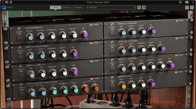martinic axfx screenshot Martinic AXFX screenshot