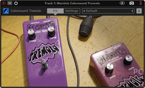 martinic colorsound tremolo screenshot Martinic Colorsound Tremolo Screenshot