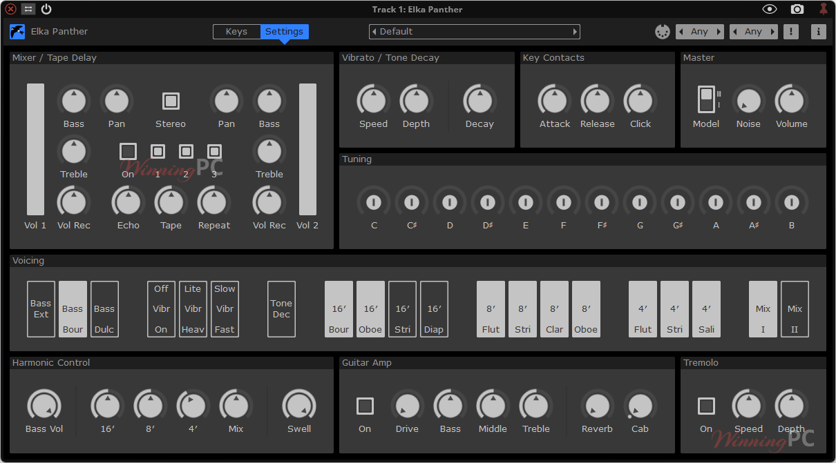 martinic elka panther settings