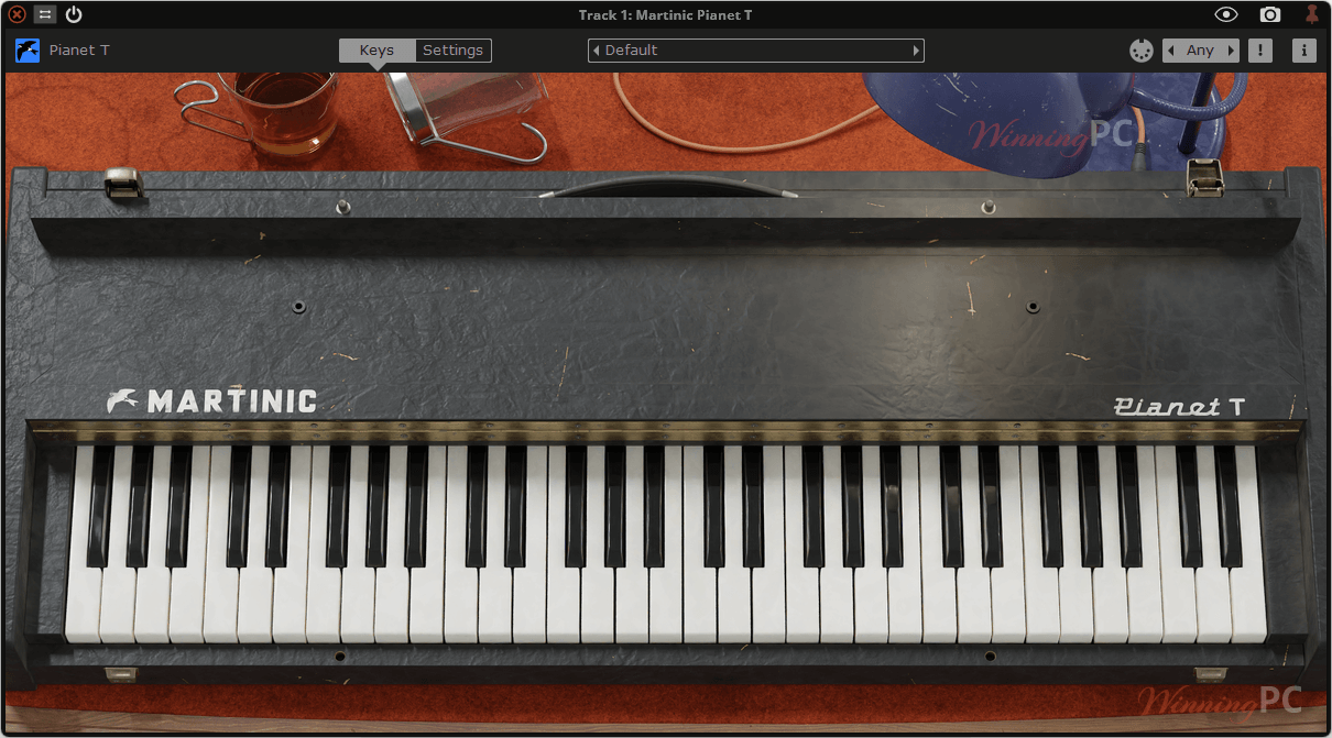martinic pianet t main screenshot Martinic Pianet T Screenshot