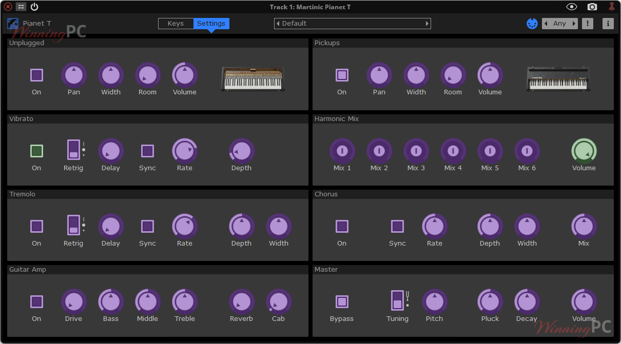 martinic pianet t setting screenshot martinic pianet t setting screenshot