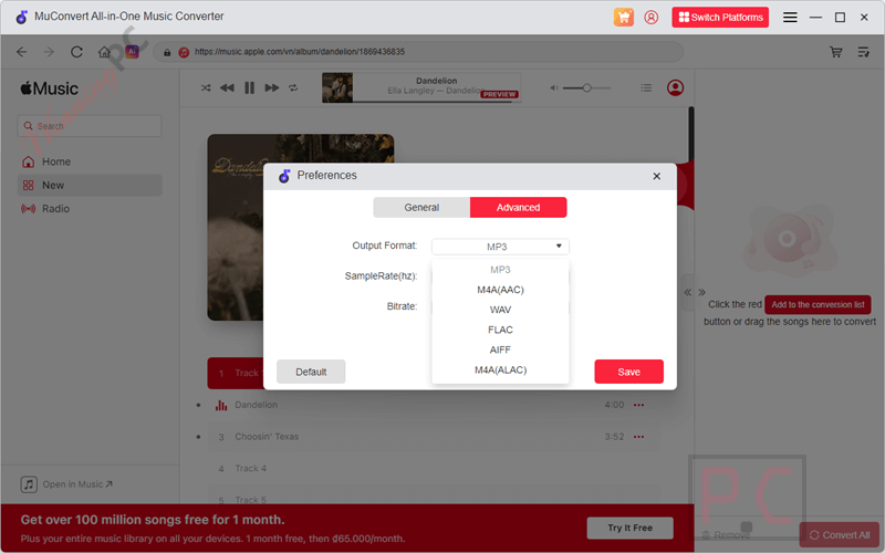 output format muconvert apple music converter output format muconvert apple music converter