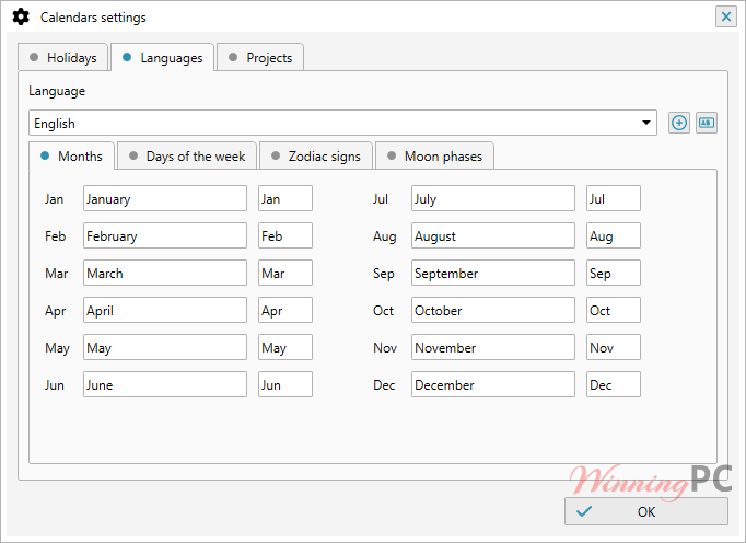 reproscripts calendars settings reproscripts calendars settings