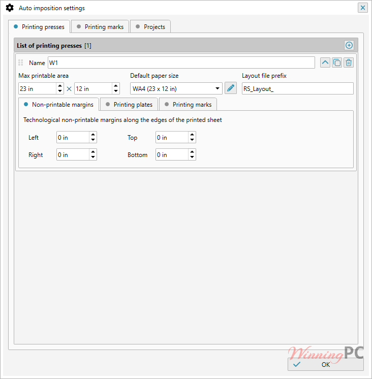 reproscripts imposition settings reproscripts imposition settings