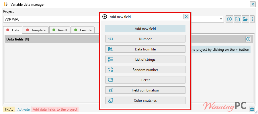 reproscripts vdp add new field