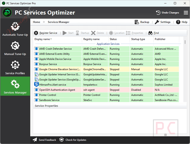 services manager pc services optimizer pro services manager pc services optimizer pro