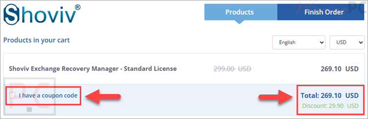 shoviv exchange recovery manager coupon code
