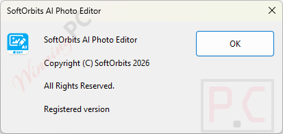softorbits ai photo editor free registered version