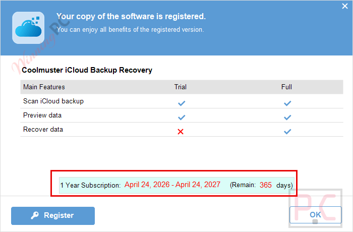 subscription coolmuster icloud backup recovery free