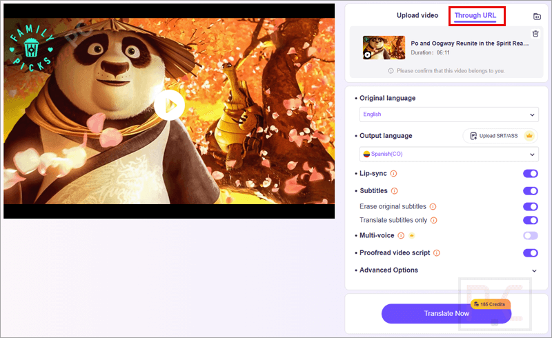 through url vidnoz ai video translator through url vidnoz ai video translator