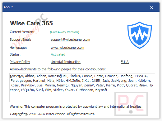 wise care 365 pro current version