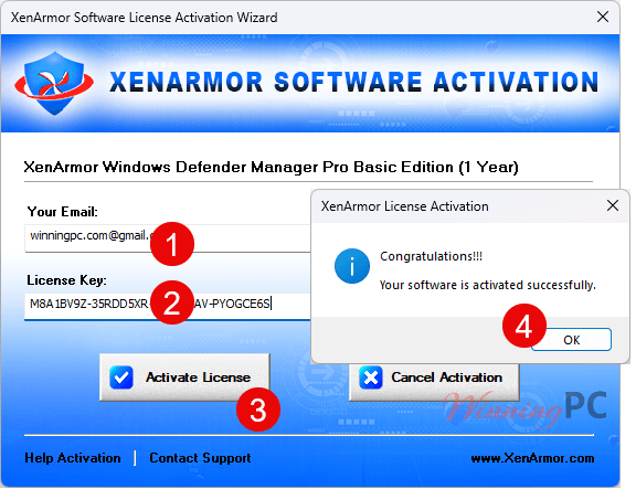 xenarmor windows defender manager license code xenarmor windows defender manager license code