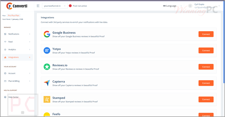 converti integration converti integration