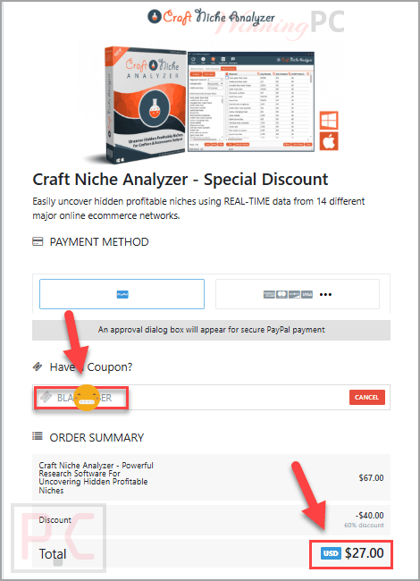 craft niche analyzer coupon code craft niche analyzer coupon code