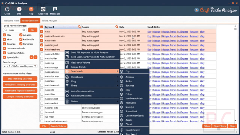 craft niche analyzer search web craft niche analyzer search web
