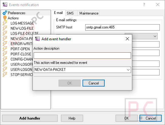 events notification data logger suite events notification data logger suite