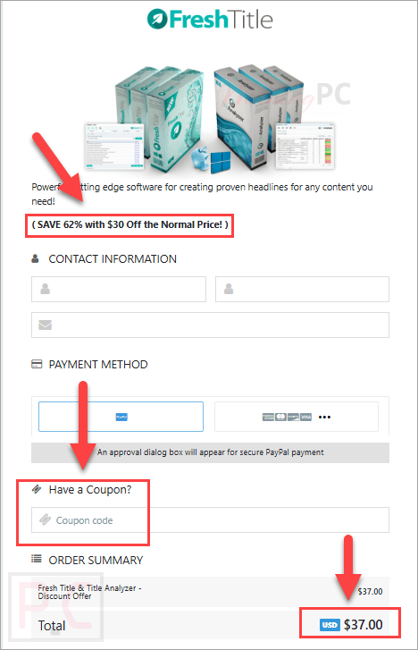 fresh title coupon code fresh title coupon code