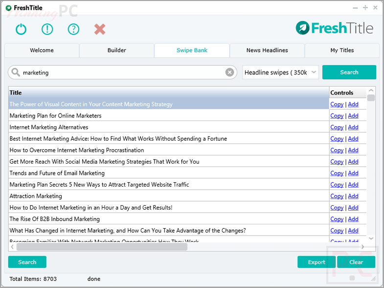 fresh title huge swipe bank fresh title huge swipe bank