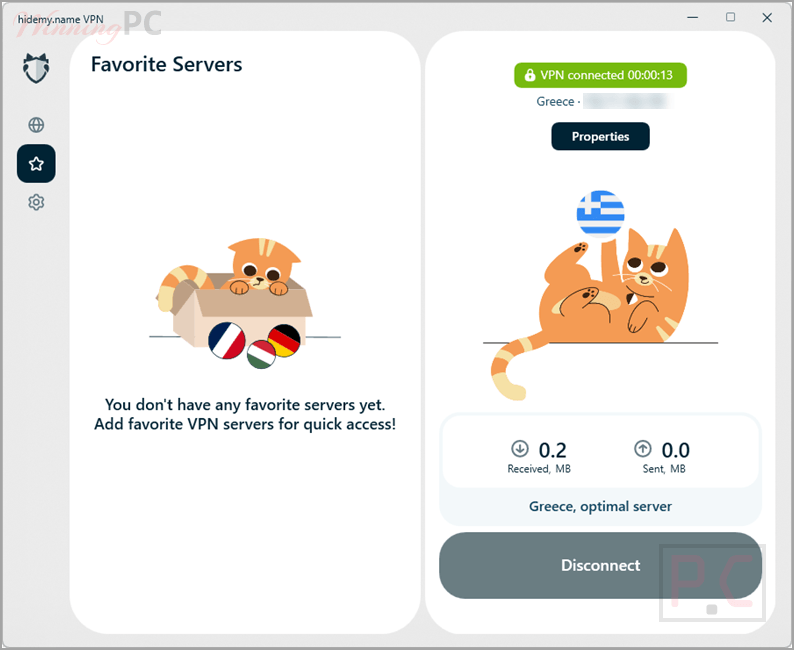 hidemyname vpn favorite servers