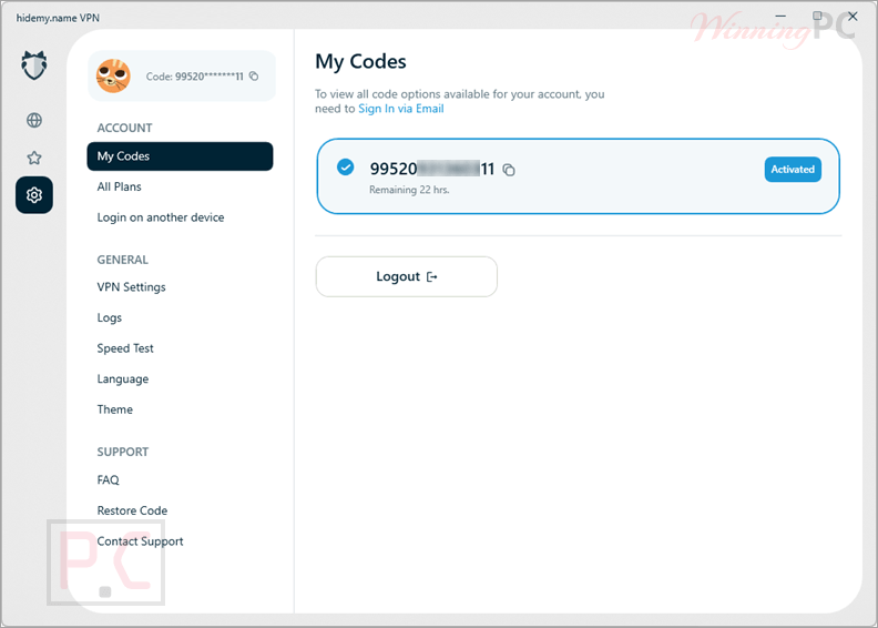 hidemyname vpn my codes