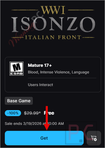 isonzo giveaway page isonzo giveaway page