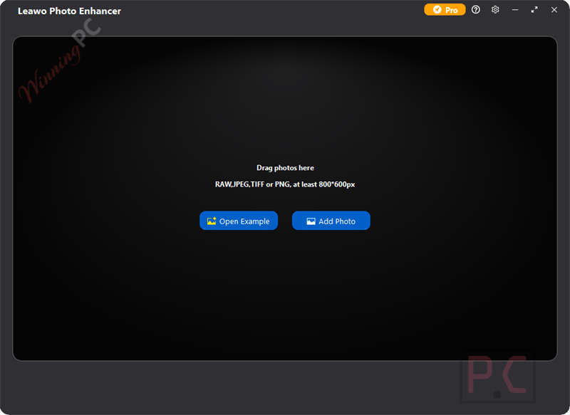 leawo photo enhancer main screenshot leawo photo enhancer main screenshot