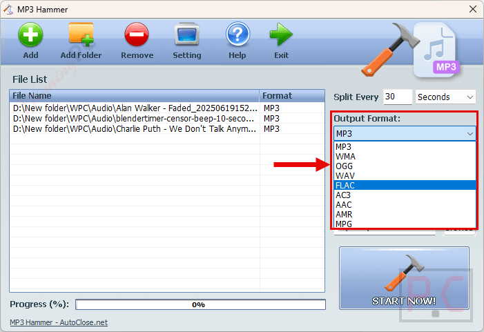 output format autoclose mp3 hammer output format autoclose mp3 hammer