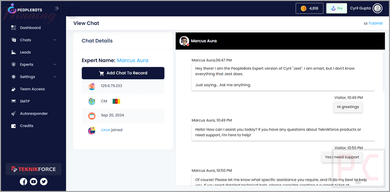 peoplebots view chat peoplebots view chat