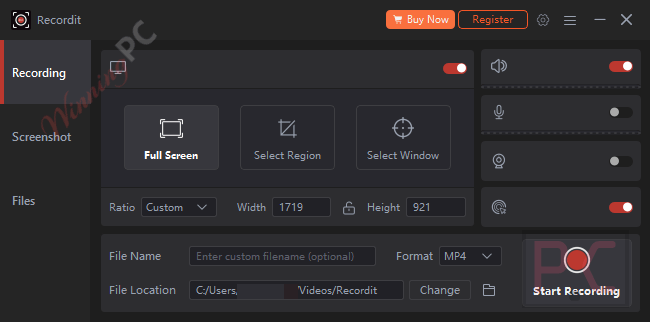 recordit main screenshot coupon