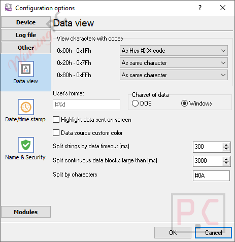 serial printer logger data view serial printer logger data view