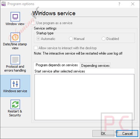 serial printer logger windows service serial printer logger windows service