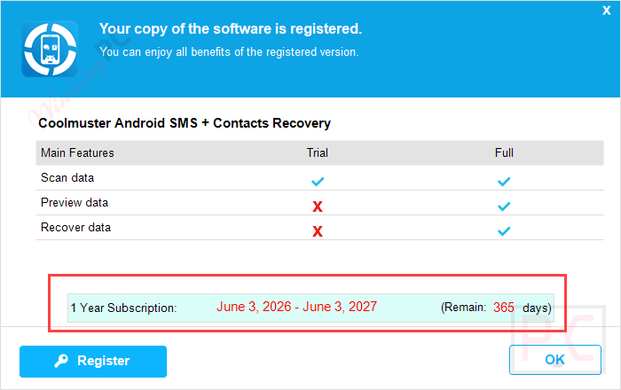subscription coolmuster android sms contacts recovery key free subscription coolmuster android sms contacts recovery key free