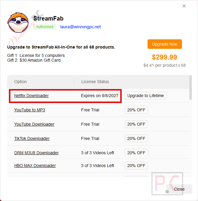 subscription streamfab netflix downloader Subscription StreamFab Netflix Downloader