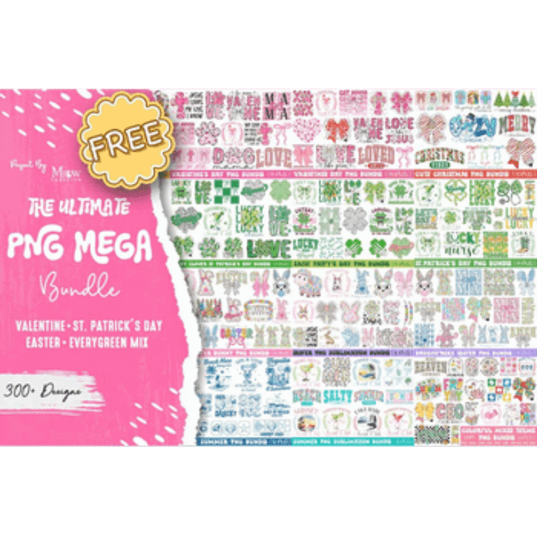 The Ultimate PNG Mega Bundle