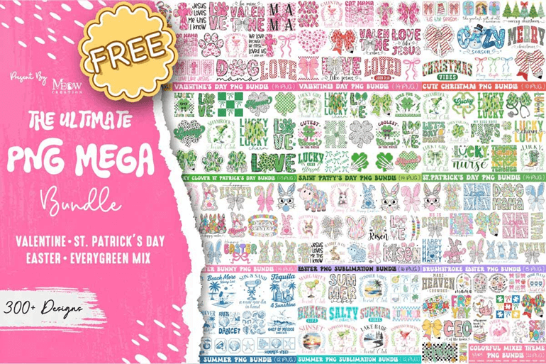 the ultimate png mega bundle