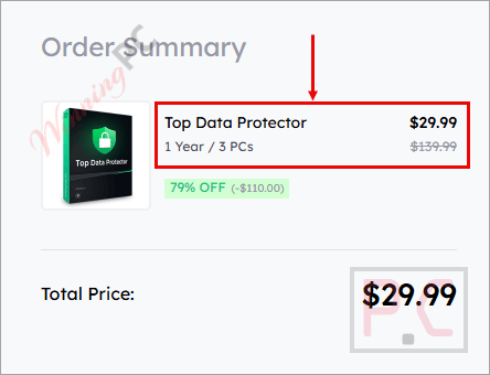 top data protector pro checkout page with coupon top data protector pro checkout page with coupon