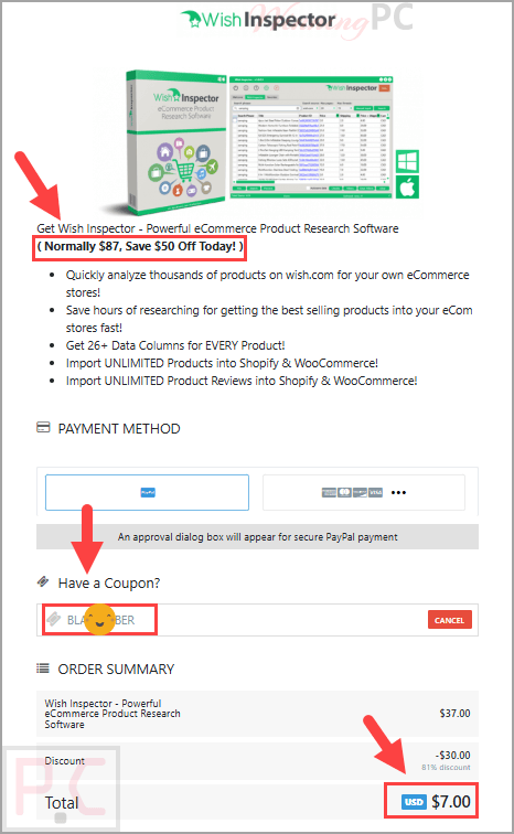 wish inspector coupon code