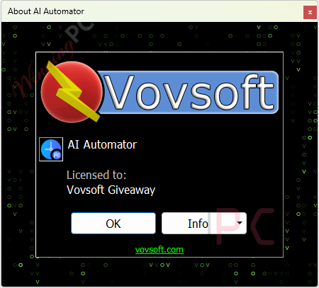 about vovsoft ai automator about vovsoft ai automator